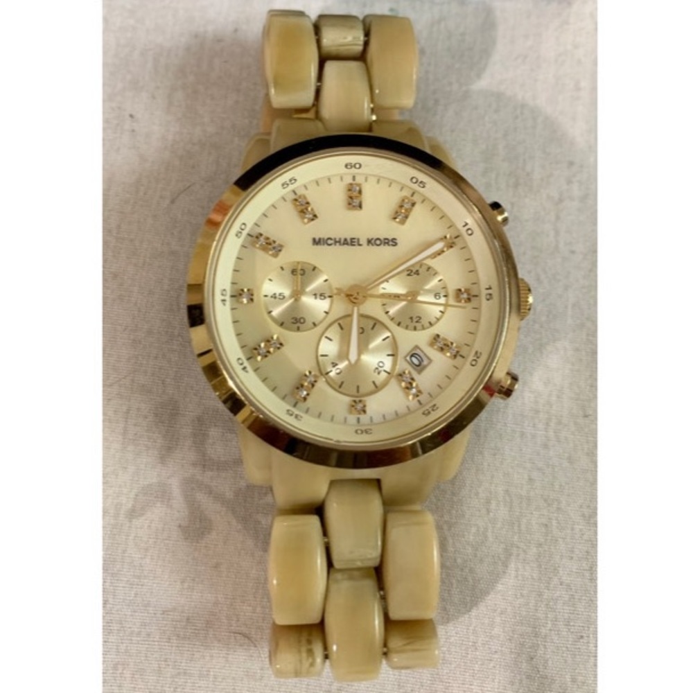 Michael Kors Oversized Horn Watch